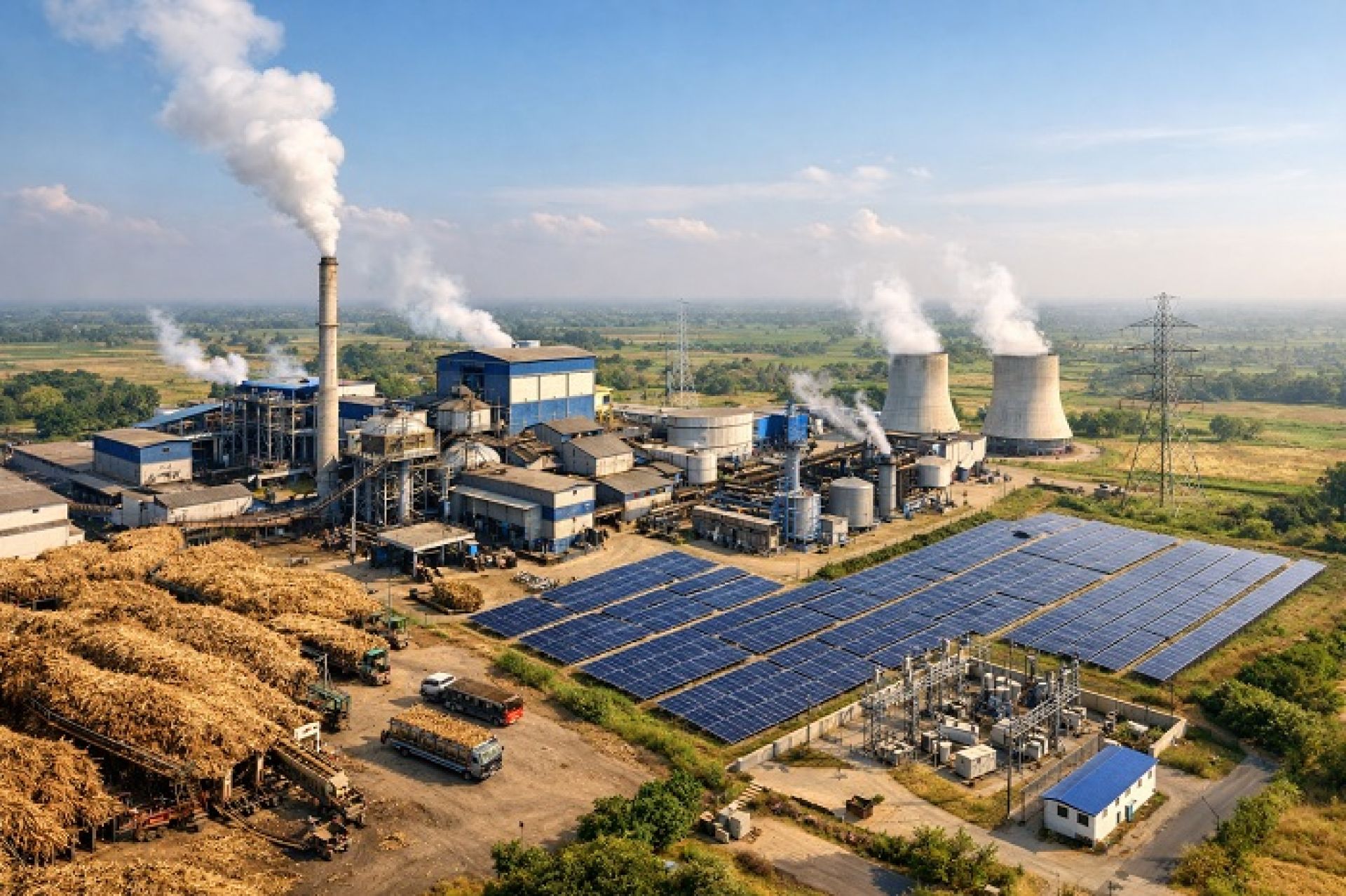 वीरगञ्जमा विजयश्री सुगर मिल्स सञ्चालनको अन्तिम चरणमा, चिनीसँगै १० मेगावाट बिजुली उत्पादन हुने